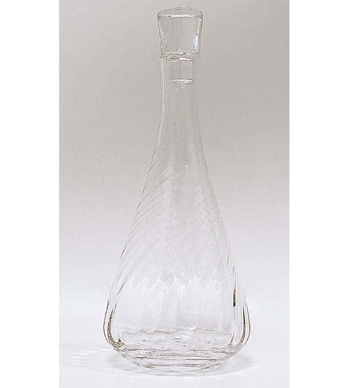 Liscio Ottico - 12.9" Dimond Decanter With Lid