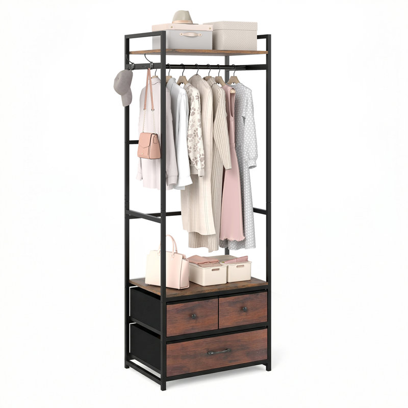 Freestanding 2 - Hook Coat Rack
