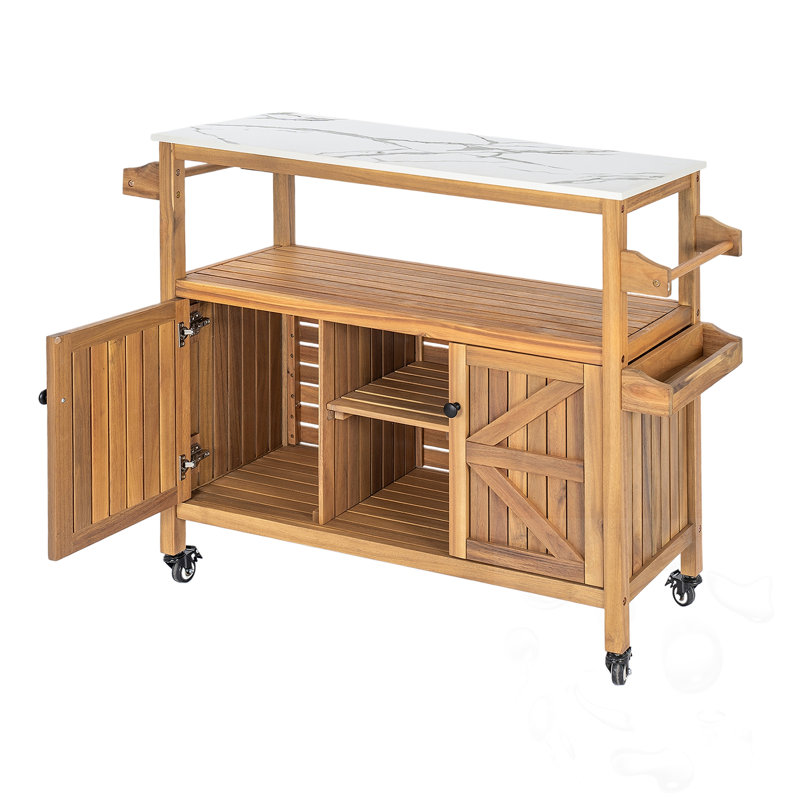 48 " W Kitchen Island, 36.22" H x 48" W x 16" D
