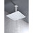 Water Saving Bathroom Shower Head - Matte Stainless Steel With Rainfall Effect , And Stylish For-115814321