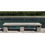 Banc De Jardin En Pierre Fonte Biscayne