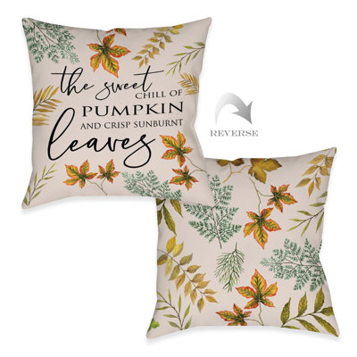 Coussin Sweet Chill Of Pumpkin