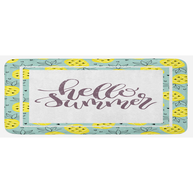 Tapis de cuisine Hello Summer