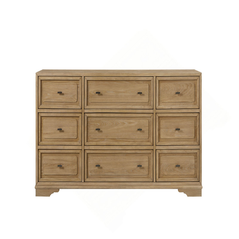 Commode Hickory - Noix de cajou, Tanné