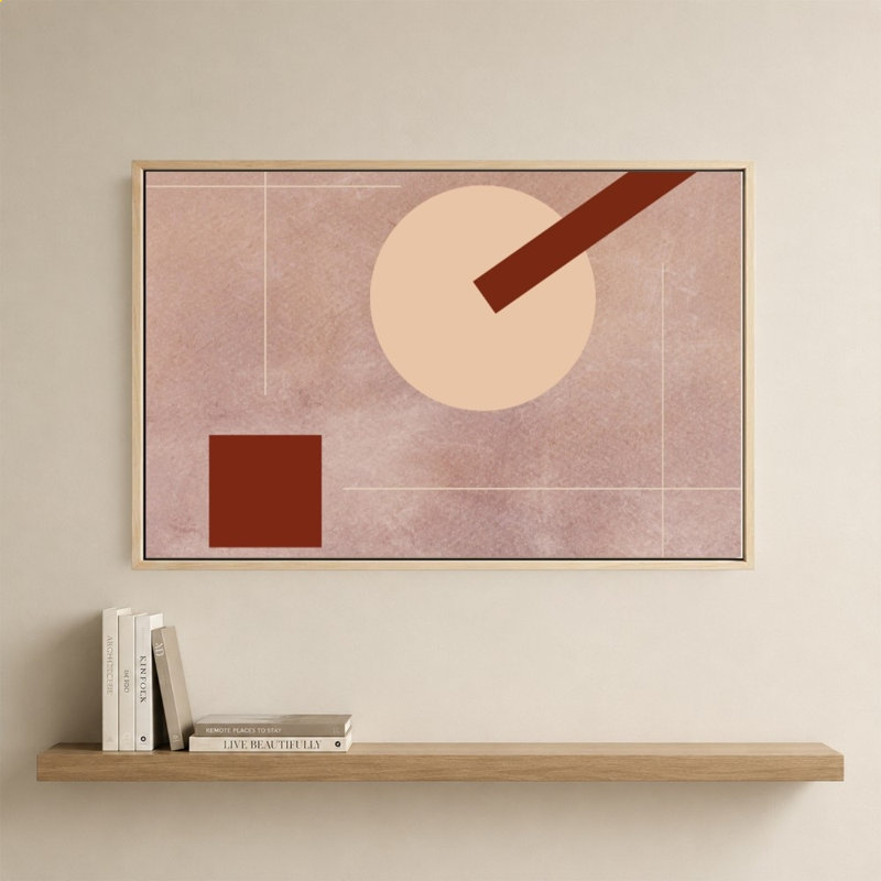 Lune moderne par SD graphiques Studio - impression sur toile