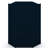 Mulberry Open Corner Wardrobe Closet with Hanging Rods, Drawers and Adjustable Shelves in Midnight Blue-920837274