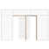 Universal Upright Pocket Door Frame for Opening 24"-34"W