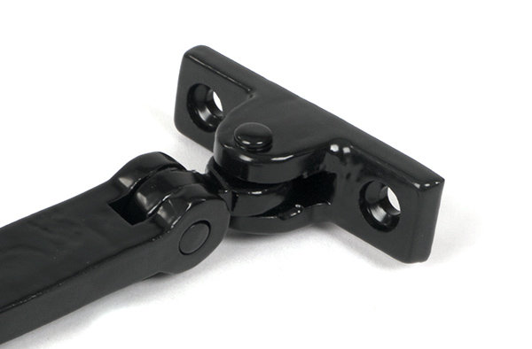 Hammered Newbury Stay, Black, 24.9cm H x 1.6cm W x 0.6cm D