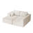 Beige Corduroy Sectional Couch , L Shape With Chaise Lounge For Living Room, High Elastic Sponge Actuality, Freely Combined Arrangement, 800Lbs Weight Capacity Room , Foam Lounge, Insert, Formation,-189981266-189981276