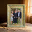 Cadre photo mural doré antique 1 pièce 5 po x 7 po 1PC