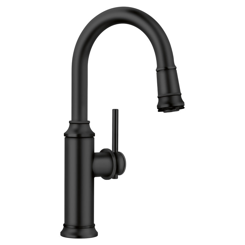Empressa Pull-Down Bar Faucet - Matte Black, Matte Black