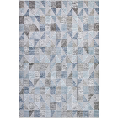 Timothy Flatweave Blue Rug