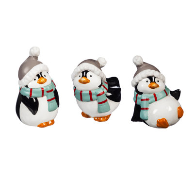Kelston Christmas Penguin Figurine
