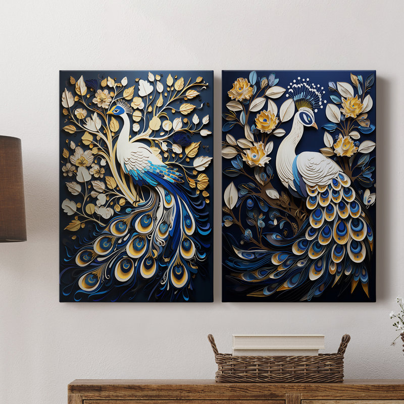 ANIMALS Series CCXXX-Premium Gallery Wrapped Canvas -Ready to Hang, 27" H x 36" W