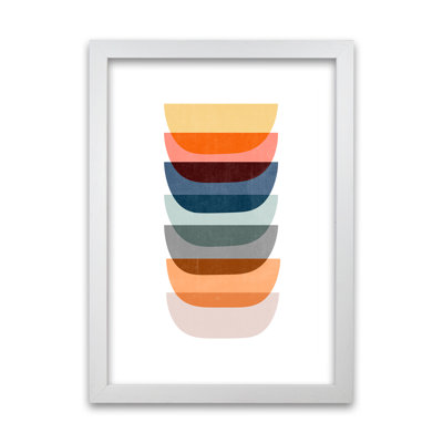 Abstract Mid Century Art C - Print