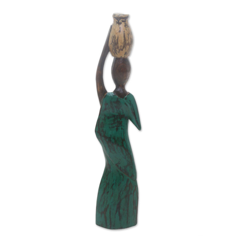 Sculpture en bois Water Jug