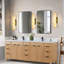 20" led wallchiere à intensité variable wall sconce with alabaster shade Ephraim-1466377102