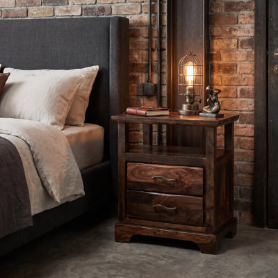 Chaliyah 25'' W Solid Wood Nightstand