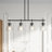 4-E26 Light Bulbs Glass Shade ETL listed Pendant Light Fixture