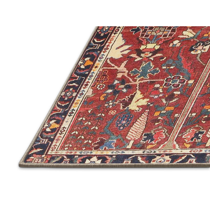Oriental Indoor Rug, Rectangle 5' x 8'