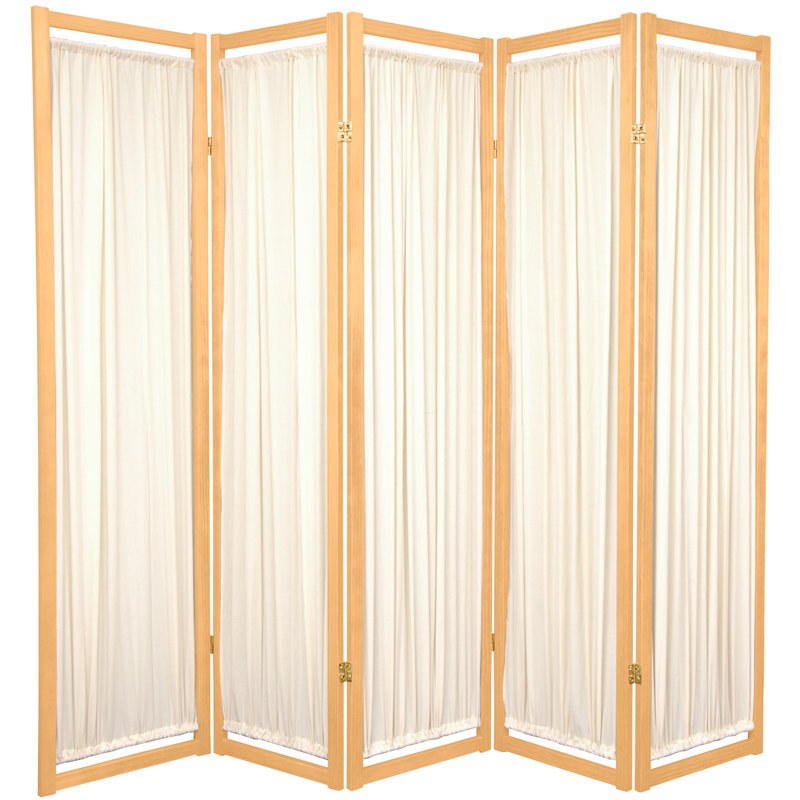 Cloison pliante Michelle H 72 ", Naturel, 5