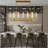 Naviel 12-Light Glass Tube Linear Chandelier-1787996415-1778383394