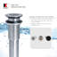 Universal Grid Bathroom Sink Drain-27419903