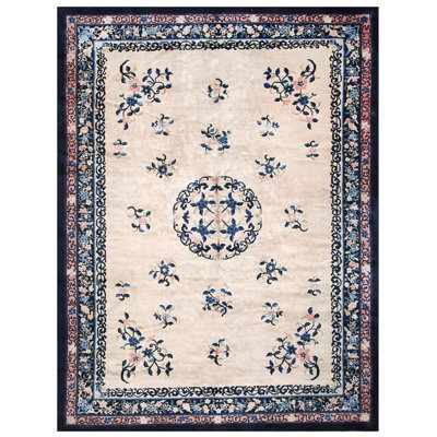 Vintage Mid Century Classic Chinese Room Size Peking Rug