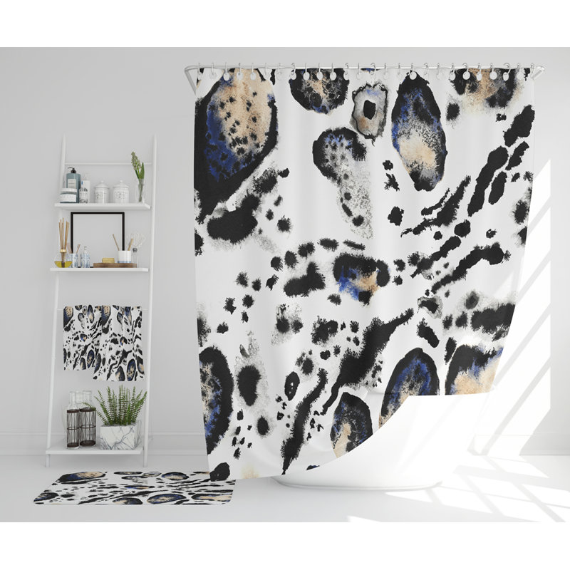 Neldon Polyester Shower Curtain Set