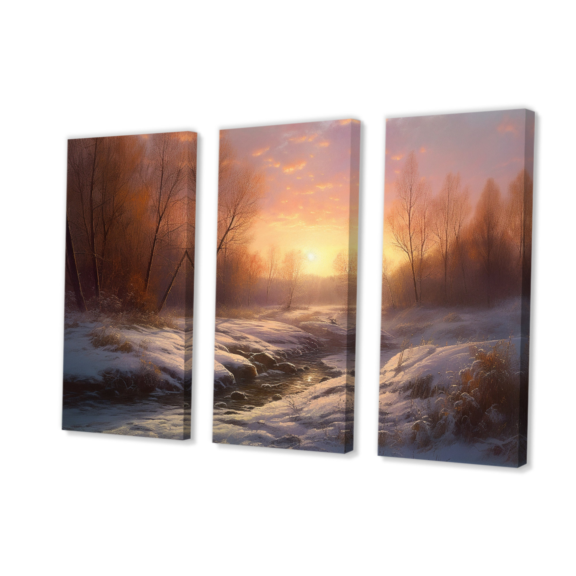 Millwood Pines Nature'S Retreat I On Canvas 3 Pieces Print | Wayfair