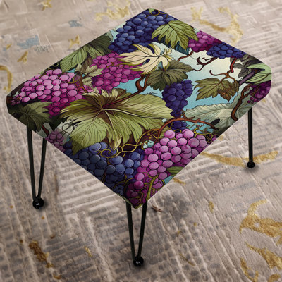 Lush Vineyards Tropical Pattern - Tropical Rectangle Ottoman