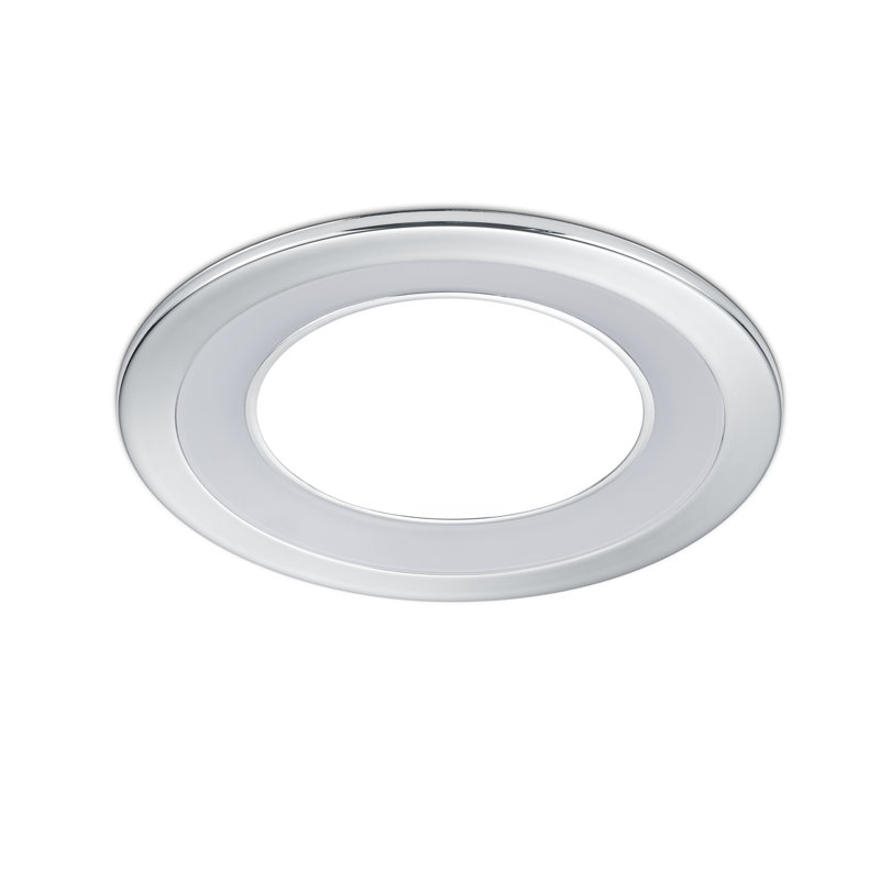 5" LED Recessed Lighting Kit, Chrome