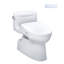 WASHLET 1.28 GPF Elongated Floor Mounted One-Piece Toilet (Seat Included)