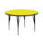 Goddard 42'' Round Thermal Laminate Activity Table - Adjustable Legs-118589148-9892103