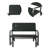 Silan Steel Outdoor Bench