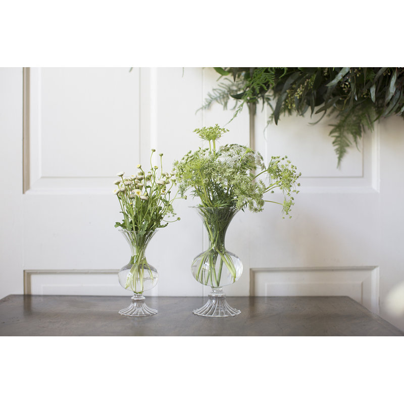Handmade glass table vase Keaton