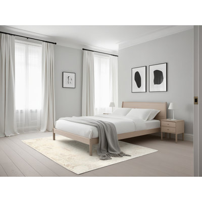 Tapis rouge/beige/noir traditionnel Willsboro