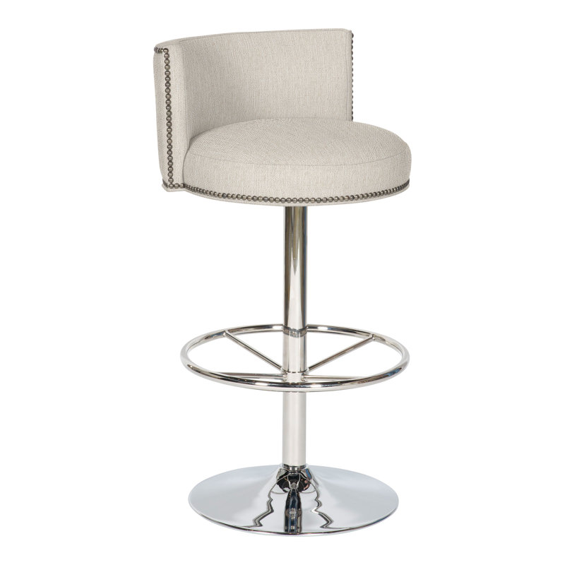 Michael Weiss 31"Nevin Bar Stool, Yes, Instant Parchment