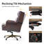 Chaise de bureau Heeg-115693914
