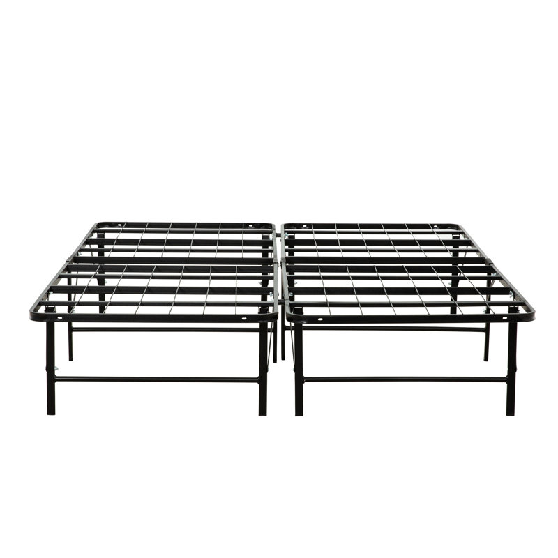 Structure de matelas moderne en métal - base pleine grandeur, base de support stable et fiable