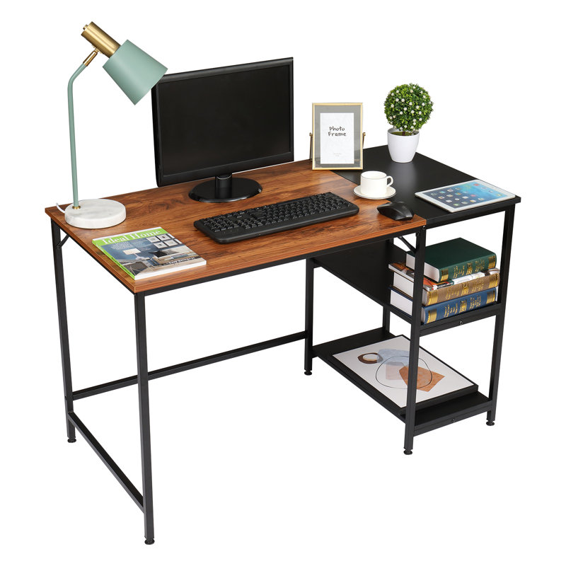 Bureau d'ordinateur Sahaana, H 29,53 po x l 43,96 po x P 23,62 po