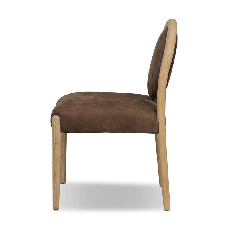 Prentiss Dining Chair-Nubuck Cigar, Nubuck Cigar