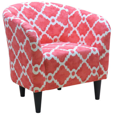Hengelo 30" Wide Polyester Barrel Chair