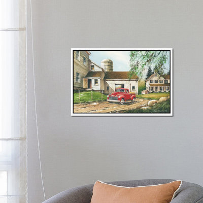 Rural Living 1 Piece Painting on Canvas