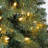 Home Heritage 7' Artificial PVC Corner Christmas Tree LED White Lights (2 Pack)