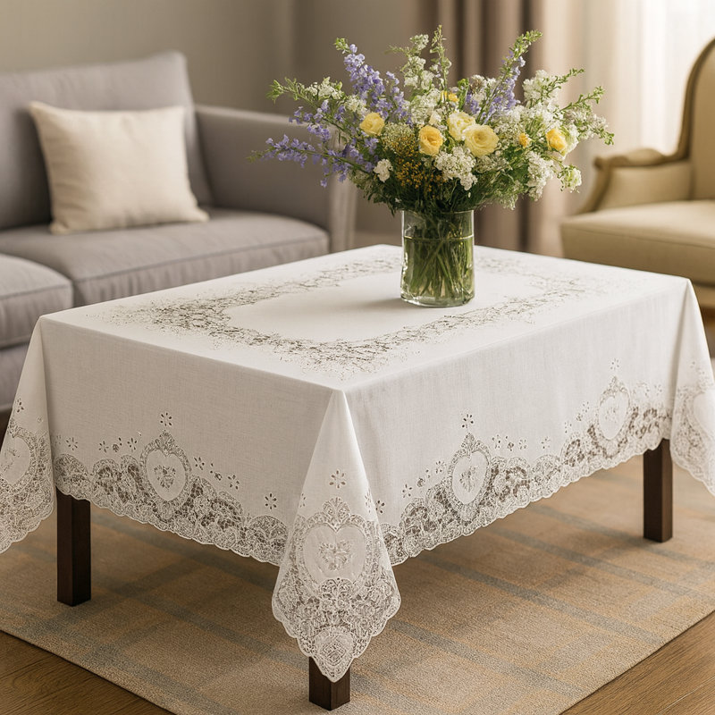 Byrnedale Rectangle Floral Plastic / Acrylic Dining Linens