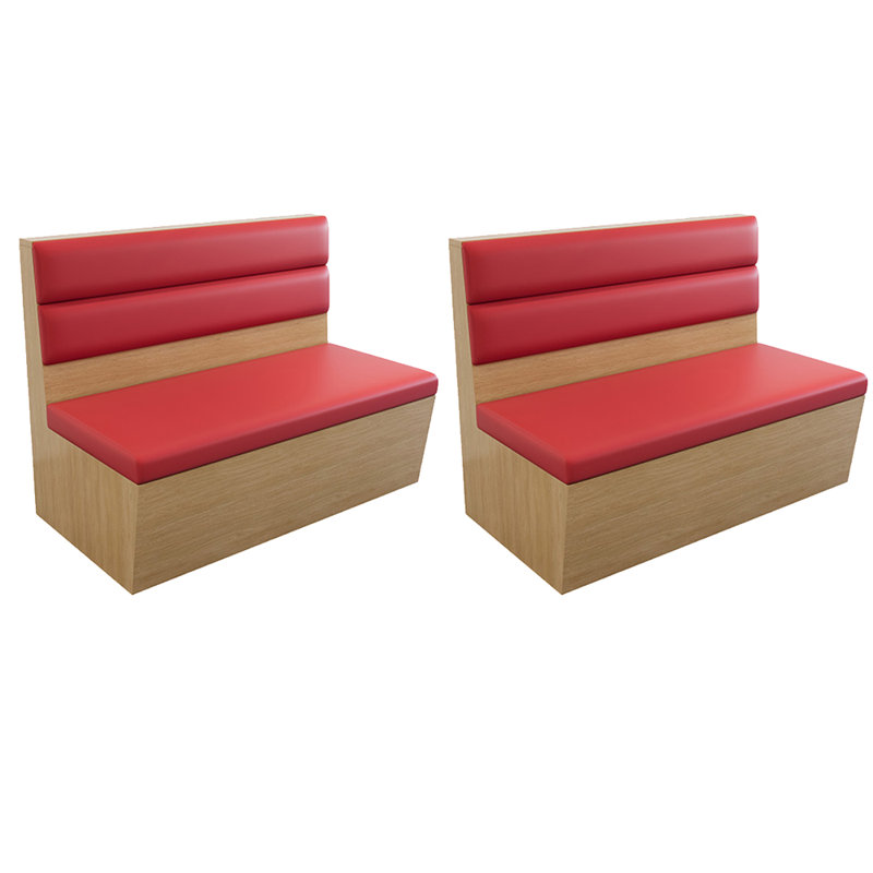 Banc rembourré en similicuir Exquise Simple