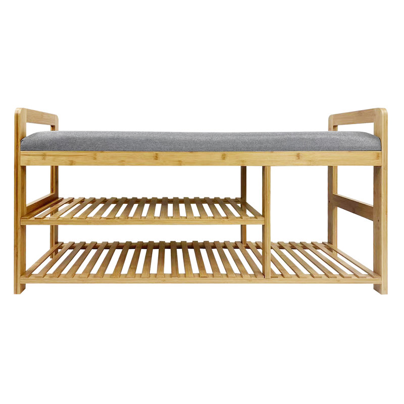 Banc de hall d'entrée en bois