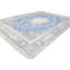 Tapis oriental bleu unique 10X14 One-of-a-Kind