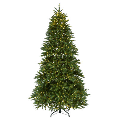 Sapin Fraser 7,5 pi avec lumières DEL bicolores Infinity